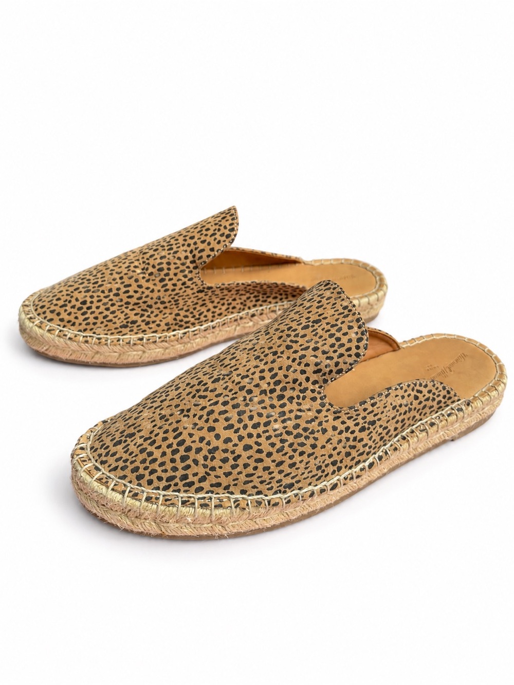Universal Thread Slides Leopard Espadrilles slip ons Women’s 8.5